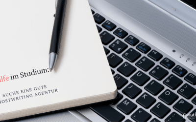 Hilfe im Studium: Suche eine gute Ghostwriting Agentur